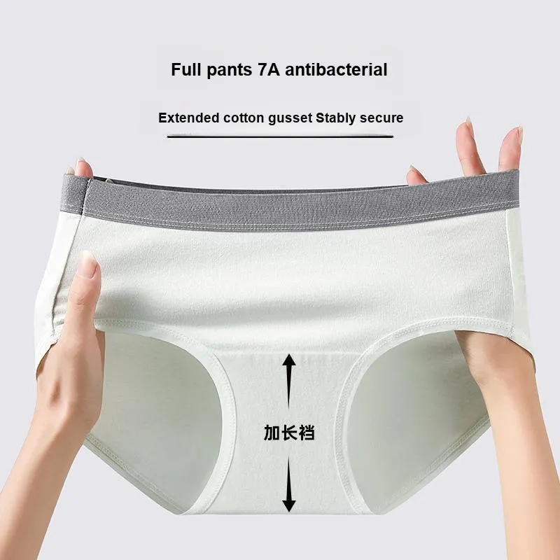 XIA.WA.ZHI.XIU Underpants Women's Shopping Bag 4 Pack-32