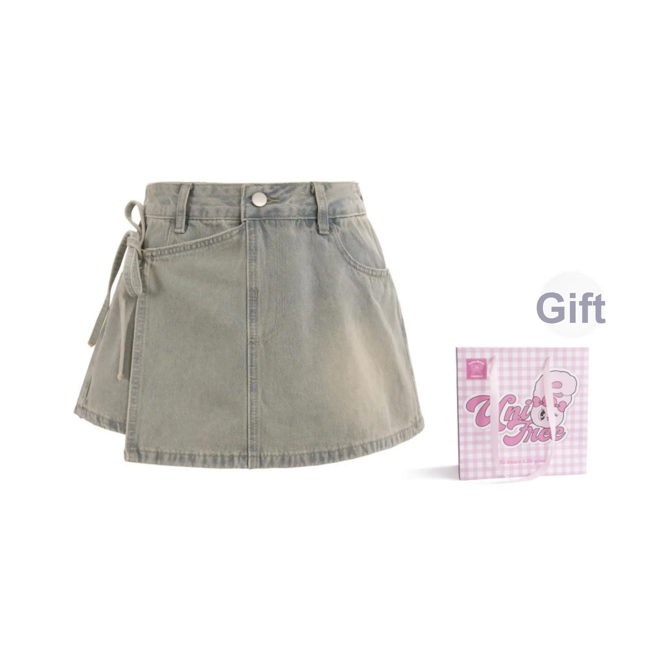 UNIFREE Denim Shorts Women's Light Blue