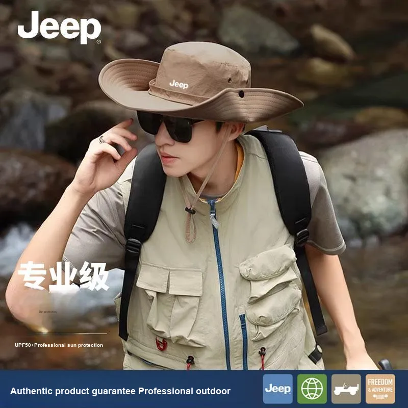 Jeep Lightweight Sun Protection Hats Men's-6