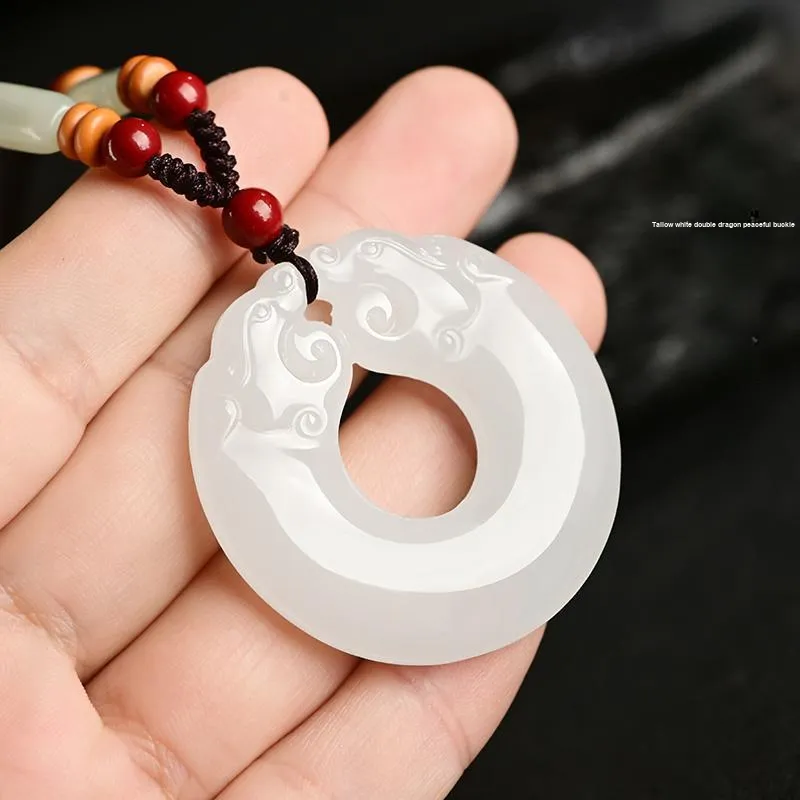 KUNYUYAO Pendants Pale Greenish White Jade Unisex-40