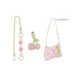 [Underarm One Shoulder]③Strawberry Chain 65cm+Pink Cherry Charm