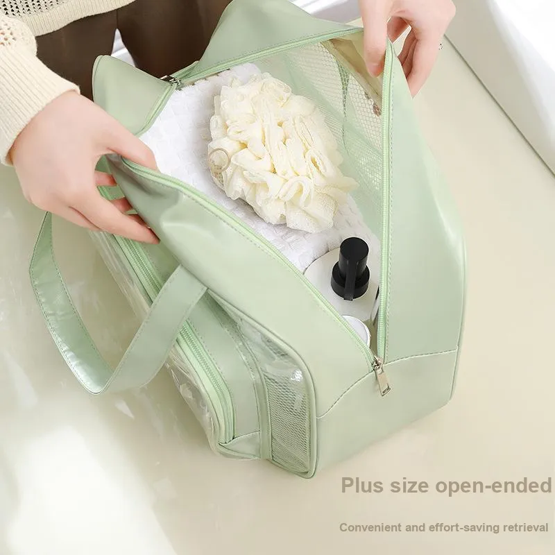LUTEDAN Storage Bags Green Beige Black-2
