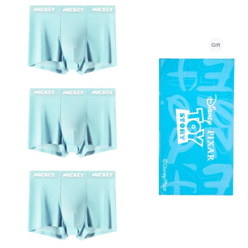 Disney Mickey Series Underpants Men's Shopping Bag Combo Set-13
