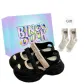 Black+Exclusive Shoe Box+Gift Socks