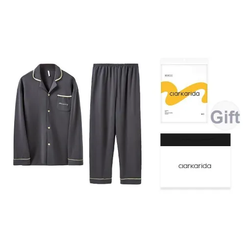 Clarkarida Пижамный комплект мужской 1 комплект сумка для покупок