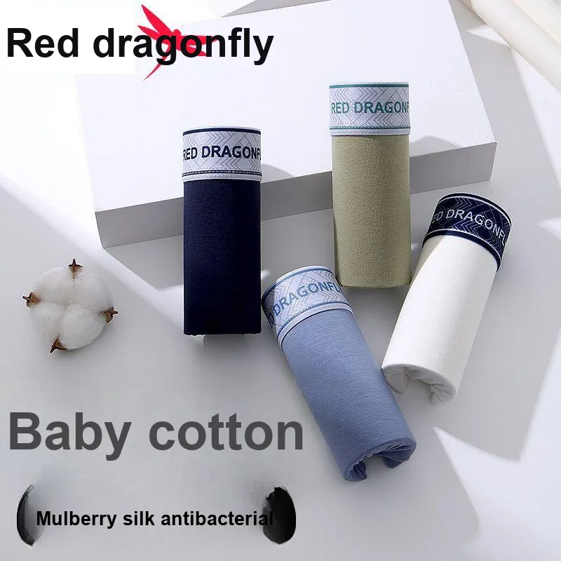RED DRAGONFLY Cotton Panties Men's 3 Pack Box-3