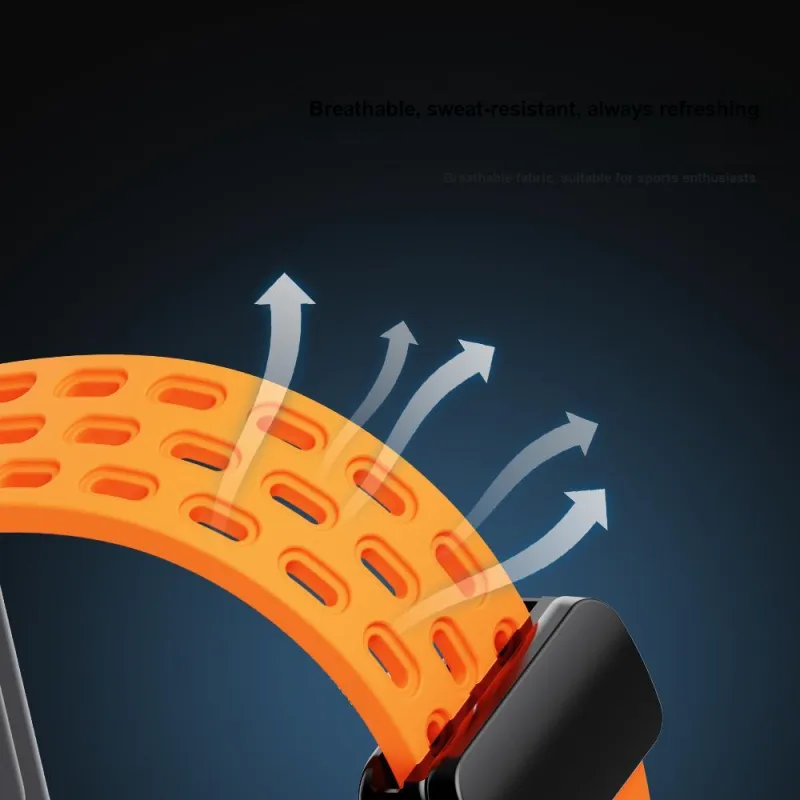 MUZHITIANKONG Xiaomi Compatibility Watch Band Silicone Material-14