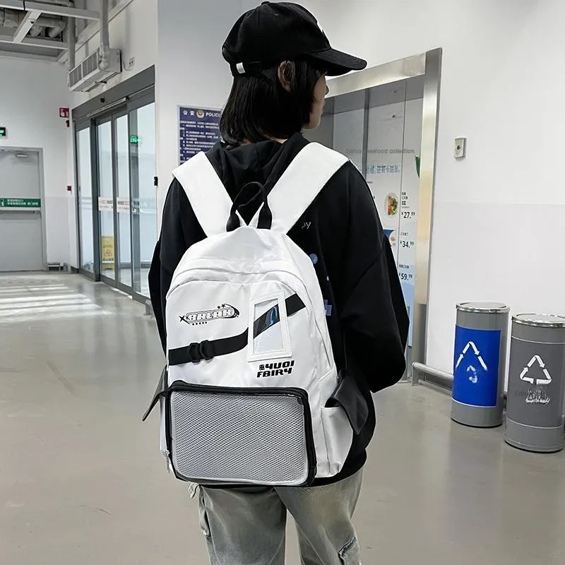 WICKBUEN Nylon Backpack Unisex Multicolor-4