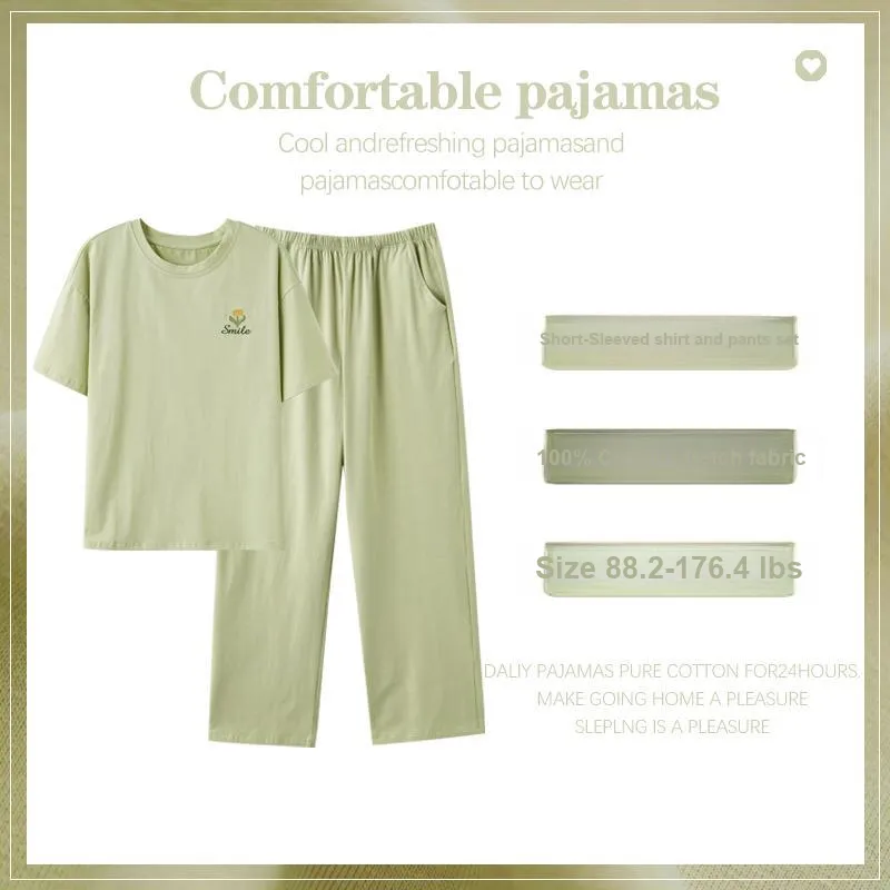 GOSO Pajama Set Women's Grass Green-1