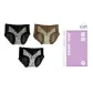 [3 Pack]Leopard Print Black+Leopard Print Brown+Zebra Black