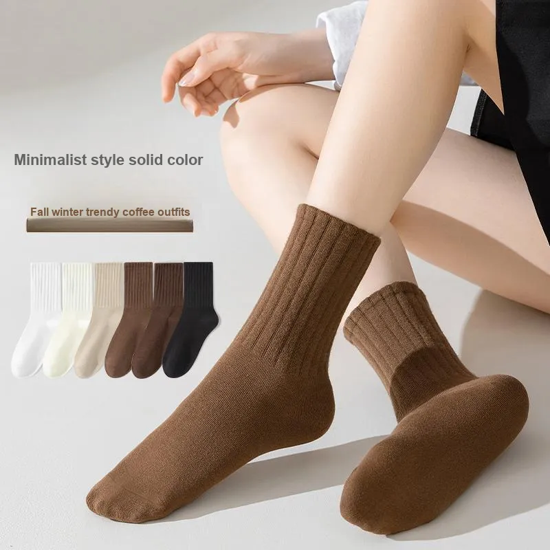 Lan Miao Mid Calf Socks Women's 7 Pack-8