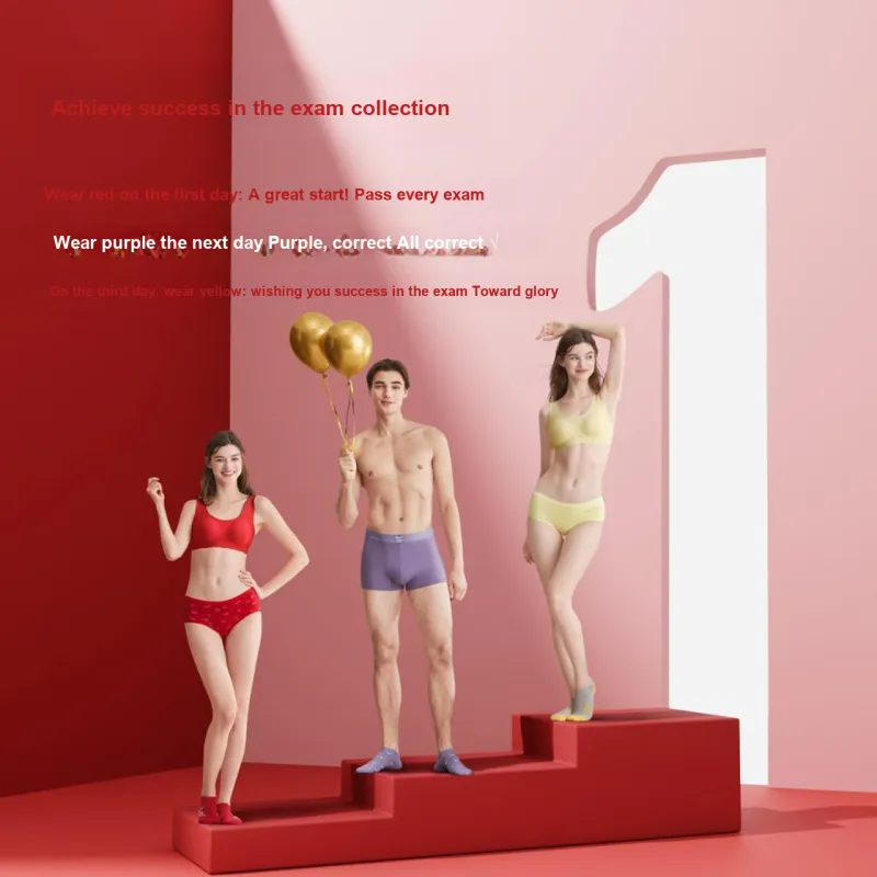 Red Bean Underpants Women's 3 Pack-0