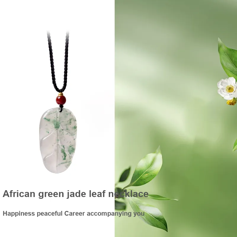 XIBAOCHUNHUA African Emerald Necklaces Unisex-1