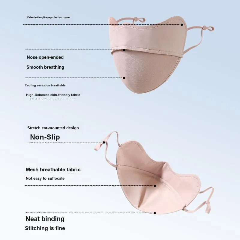 YUZHAOLIN Lightweight Sun Protection Masks Unisex-7