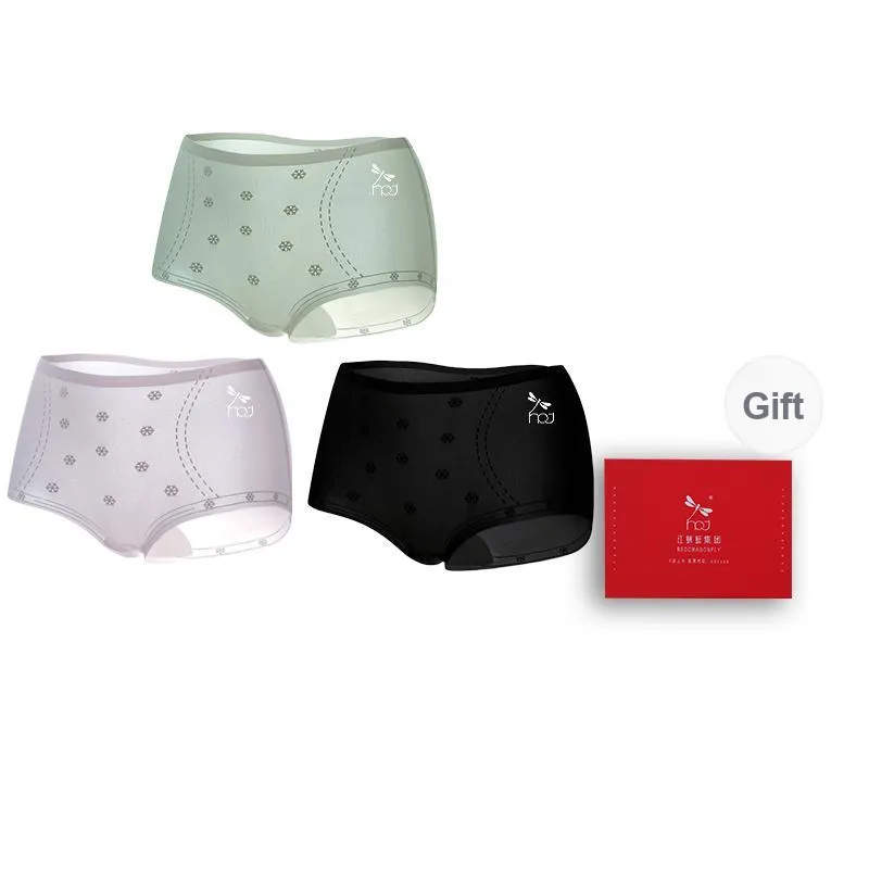 RED DRAGONFLY Underpants Women's 3 Pack Gift Box Set-6