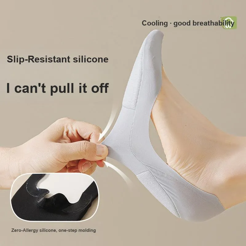 XIA.WA.ZHI.XIU No Show Socks Women's Box 4 Pack-3