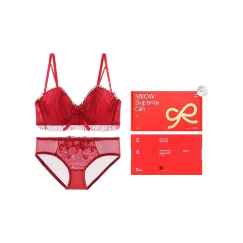 MIIOW Нижнее белье Набор Женские Gift Box Set Red
