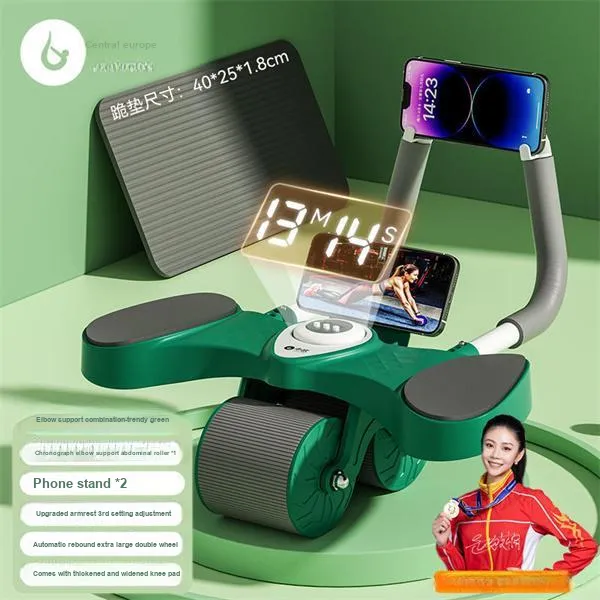 FEIERDUN Elbow Support Automatic Rebound Tummy Tucking Roller-3