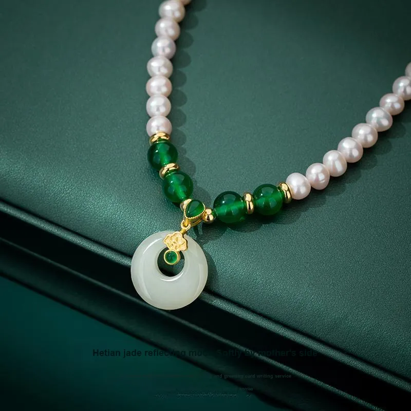 Mofei Pearl Necklaces Women's-5