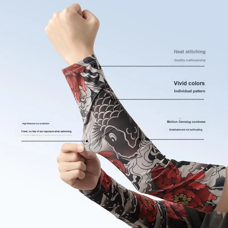 Shizhu Lightweight Sun Protection Sleeves Men's-5