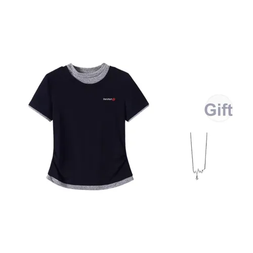 SONDR Цвет изображения с ожерельем Женские футболки T-рубашки