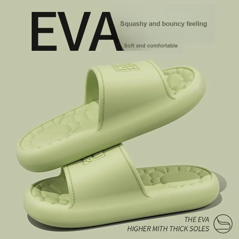 Foot Recreation Summer Comfortable Wave Slip Resistant Soft Home Slippers, Unisex-26