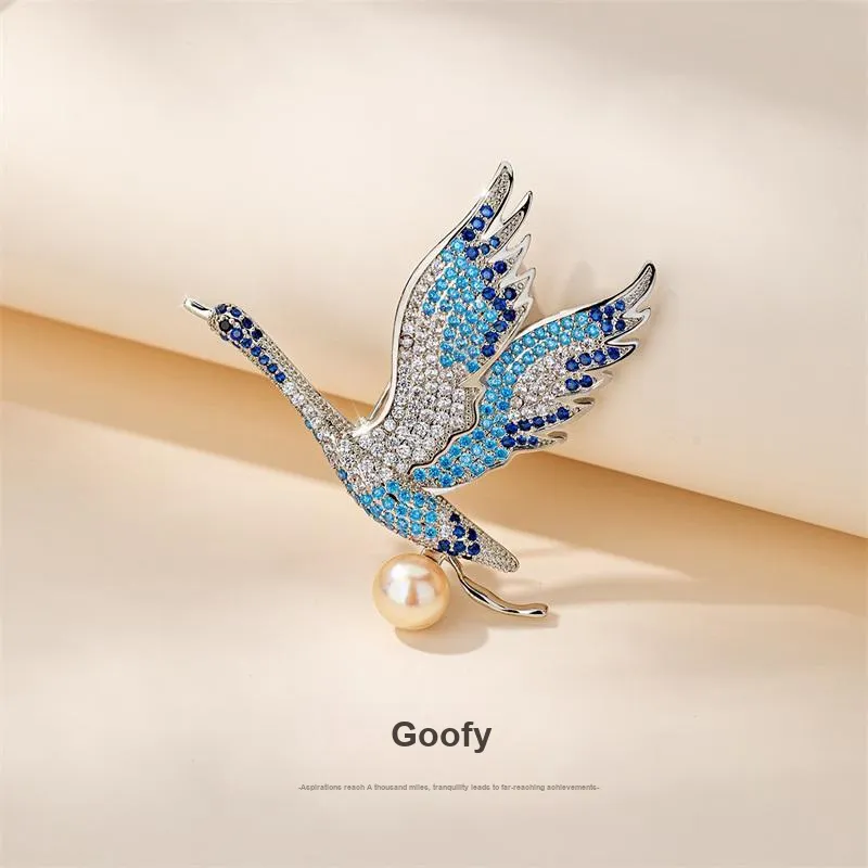 Mofei Pearl Brooches Women's-1