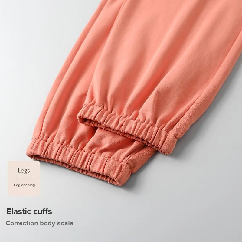 The Story Of The Flower Season Pajama Set Women's Orange-5