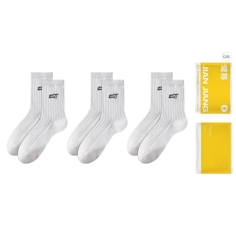 Master Mid Calf Socks Women's Shopping Bag 3 Pack-6