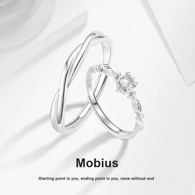 MISS TOOYA S999 Fine Silver Rings Unisex-1