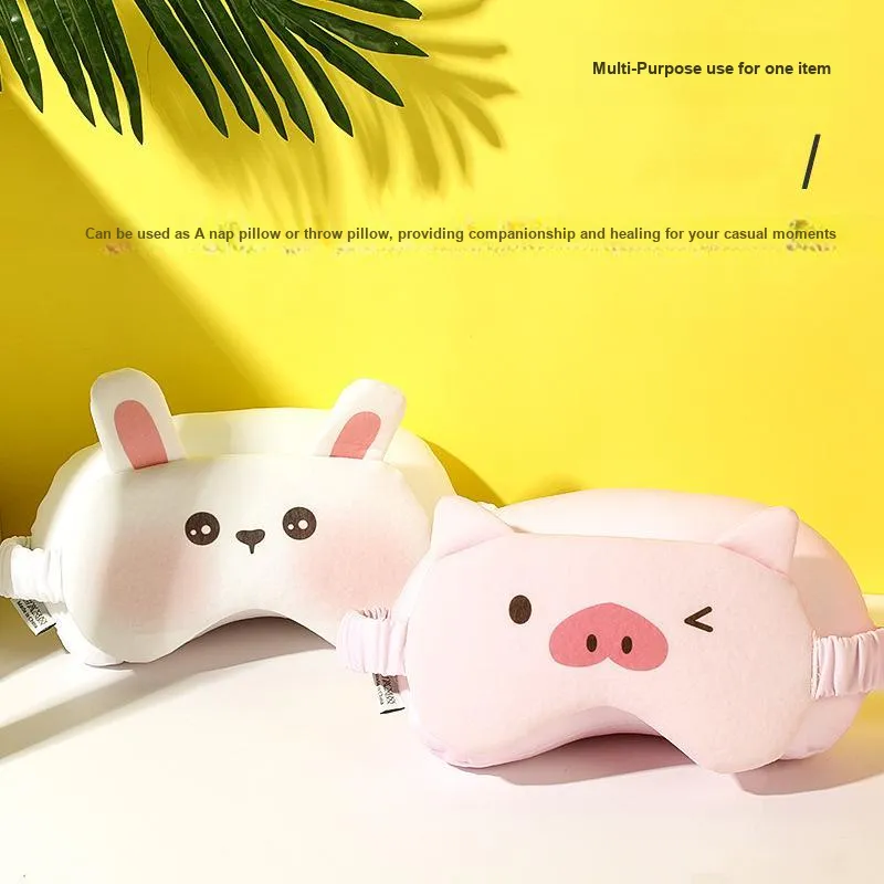 WECAN Elastane Eye Mask Pillow 2 in 1-7