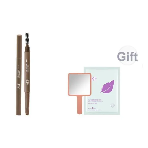 AKF Длинный Долговечный Треугольник Водонепроницаемый и Устойчивый к Поте Карандаш для Бровей Коричневый Серый Черный
