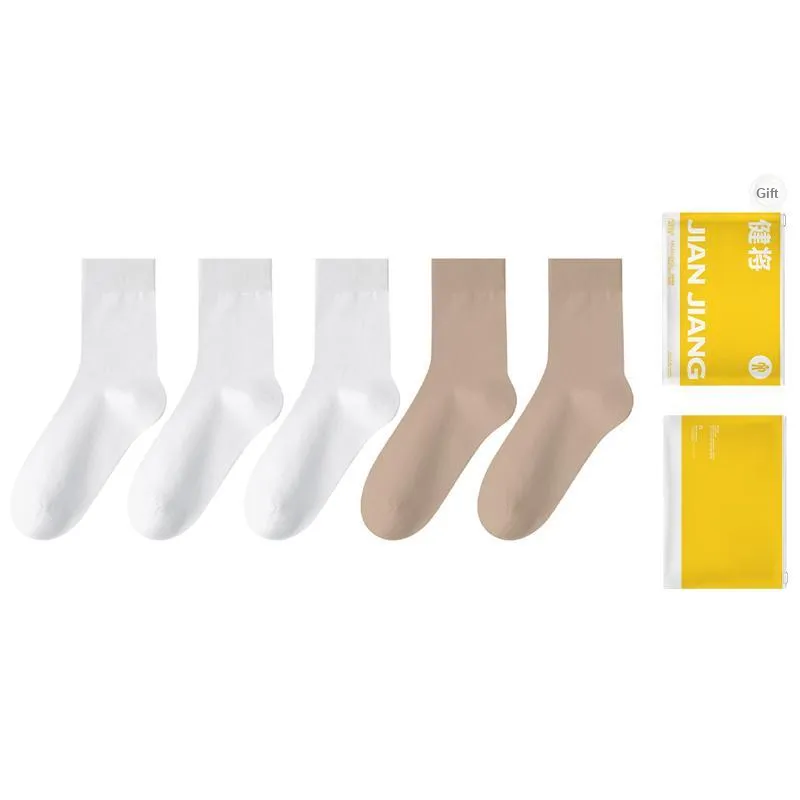 Master Mid Calf Socks Men's Shopping Bag Combo Set-19
