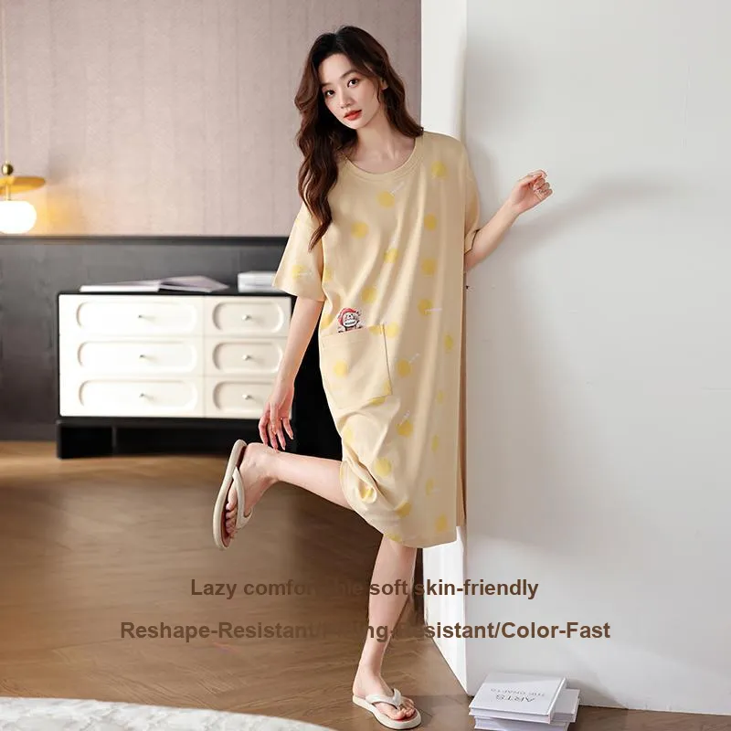 Lan Miao Women's Nightgowns-10