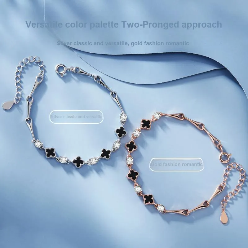 Branded Jewelry S999 Fine Silver Bracelets Unisex-3
