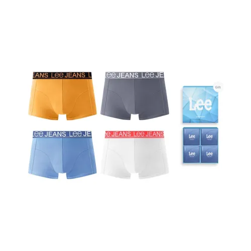 Модель совместного бренда Lee Sunset 4,0 Нижнее белье Подарочная коробка Мужской 4 упаковки