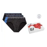 3 Pack (Black+Blue+Black Accent)-Gift Box Set