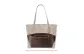 [Coach City30]Brown Felt Liner+Dark Brown Invisible Shoulder Pads