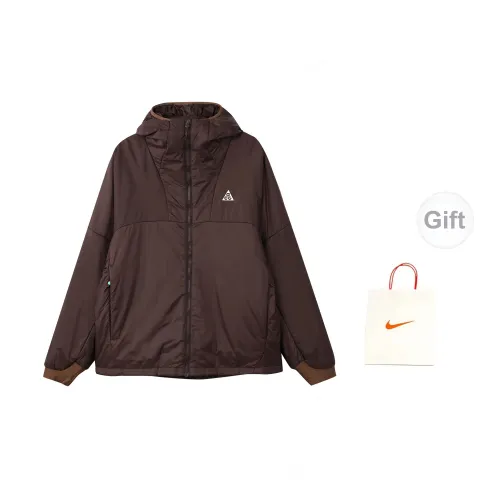 Nike THERMA-FIT ADV Jackets Men Brown Gift Bag