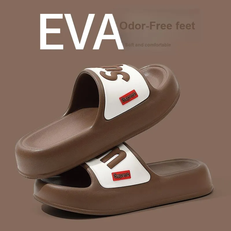 Foot Recreation Slippers Summer Indoor Home Slippers Slip Resistant Bathroom Couple Eva Home Slippers-7