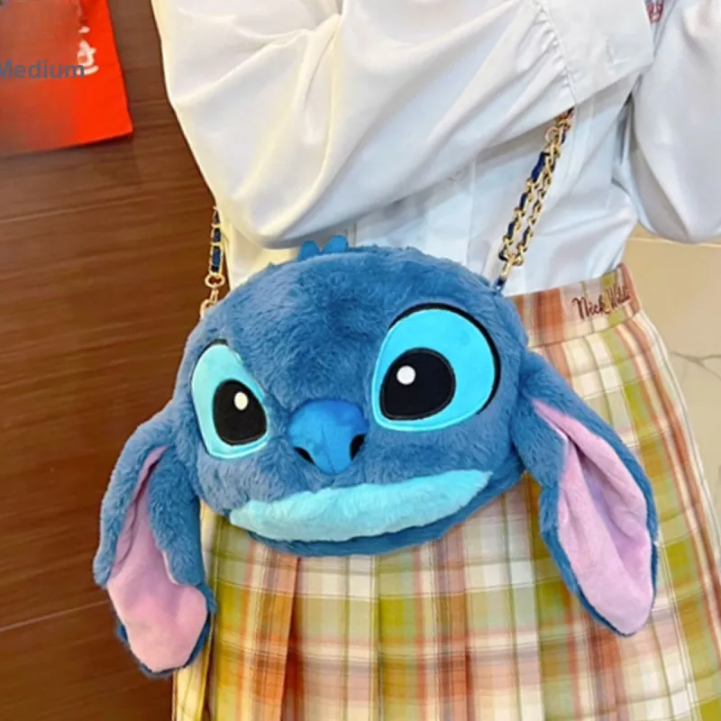 Disney Polyester Crossbody Coin Purse With Cell Phone Pouch Regular Women's Blue White-5
