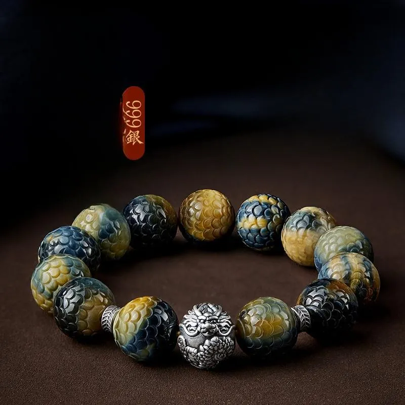 ZHIZUO Tiger's Eye Stone Bracelets Unisex-1