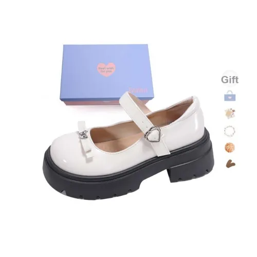 Xingdiman Грубый каблук Мэри Джейн Женские туфли