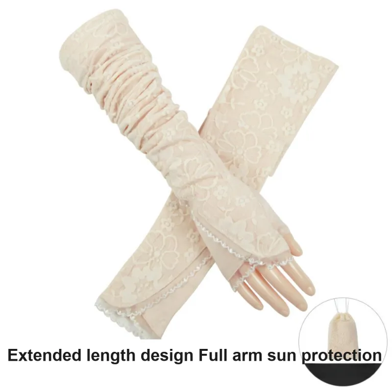 Shanghai Story Polyamide Sun Protection Sleeves Women's-6