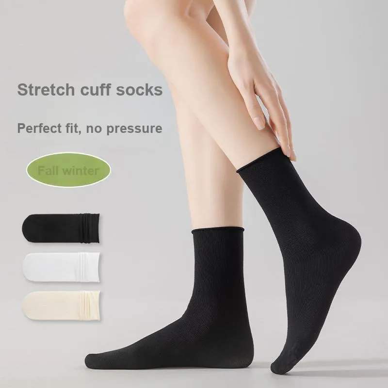 XIA.WA.ZHI.XIU Mid Calf Socks Women's Box 5 Pack-12