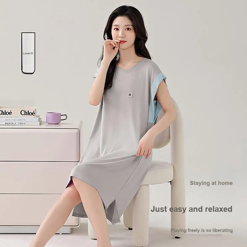 GOSO Nightgown Women's Light Gray-4