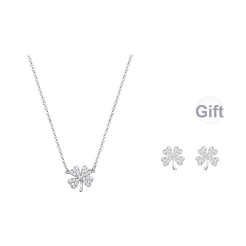 DODOGOGO Сплав Искрящийся Циркон Ожерелье Женское Коробка Упаковка