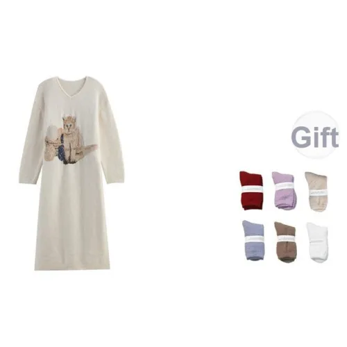 Same Language Ночная сорочка Женская Котенок