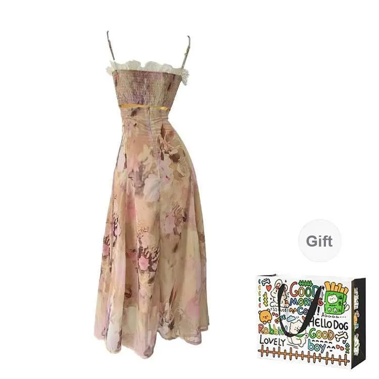 OURUOKE Slip Dresses Women's Slip Dress Shopping Bag-1