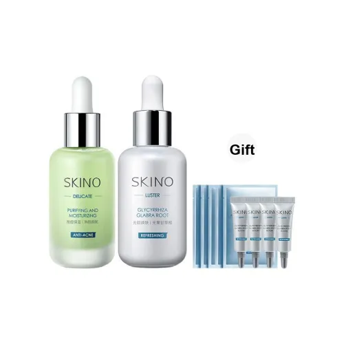 SKINO Комплексное средство против акне Набор Увлажняющий Отбеливающий 15 мл + 15 мл